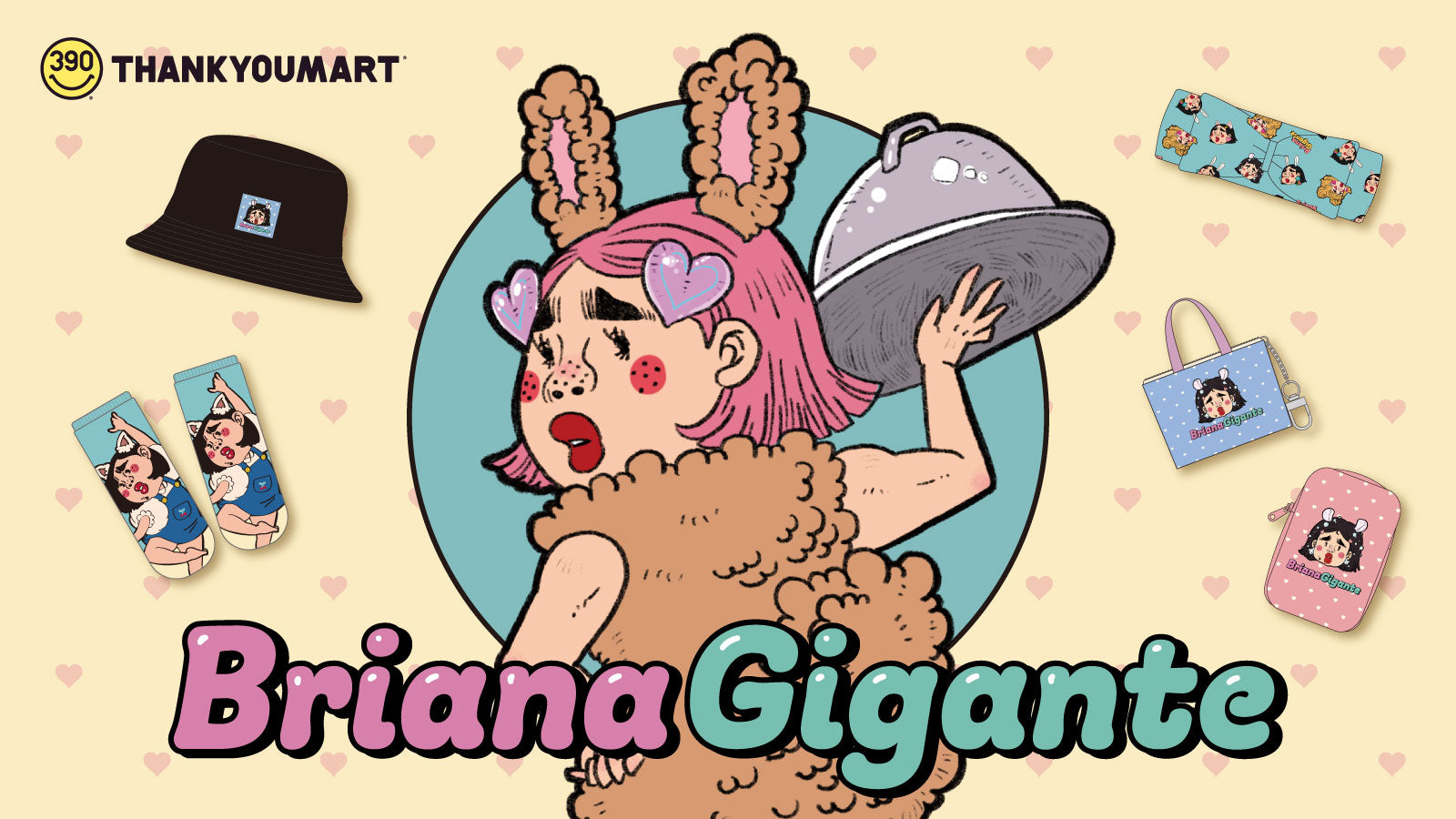 ブリアナ・ギガンテ』とのコラボ雑貨第5弾が新登場！ – サンキューマート