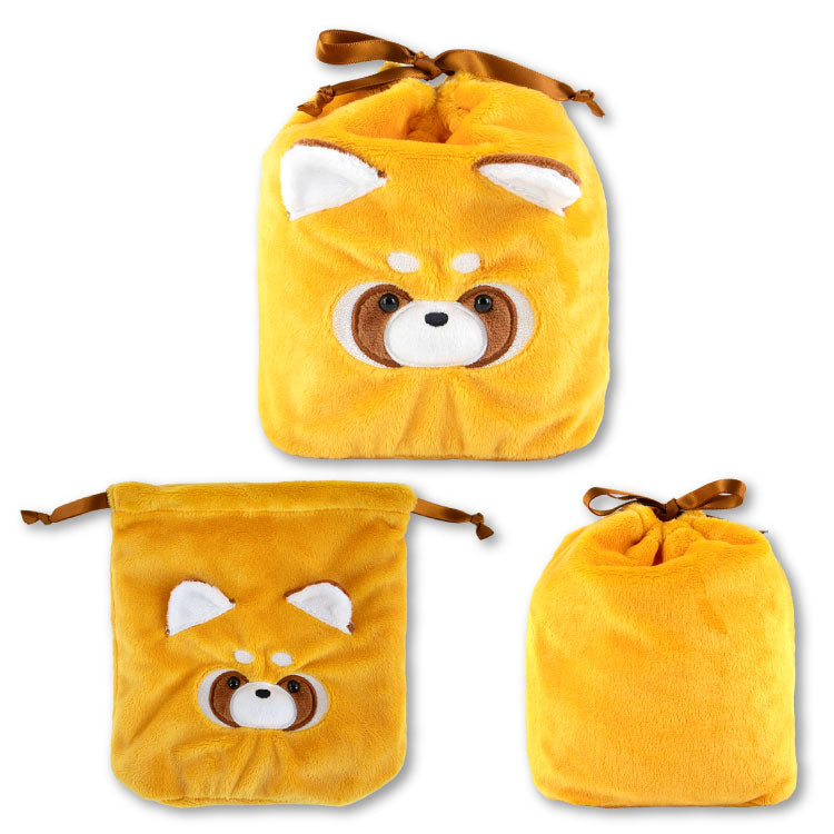 オリジナルアニマルふわふわ巾着