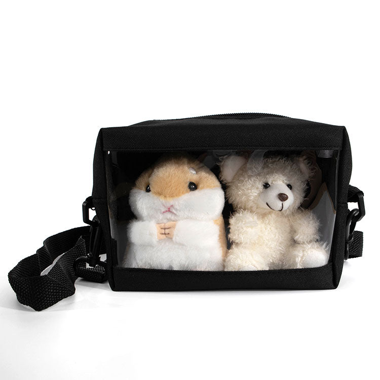 クリア窓付きショルダーバッグ