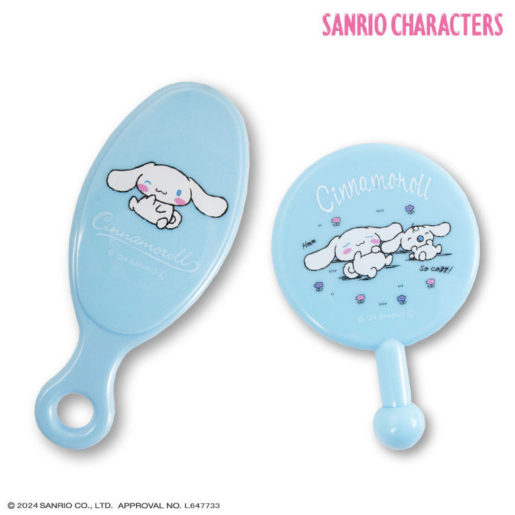 サンリオキャラクターズ 新生活 コラボ ヘアブラシ&ミラー