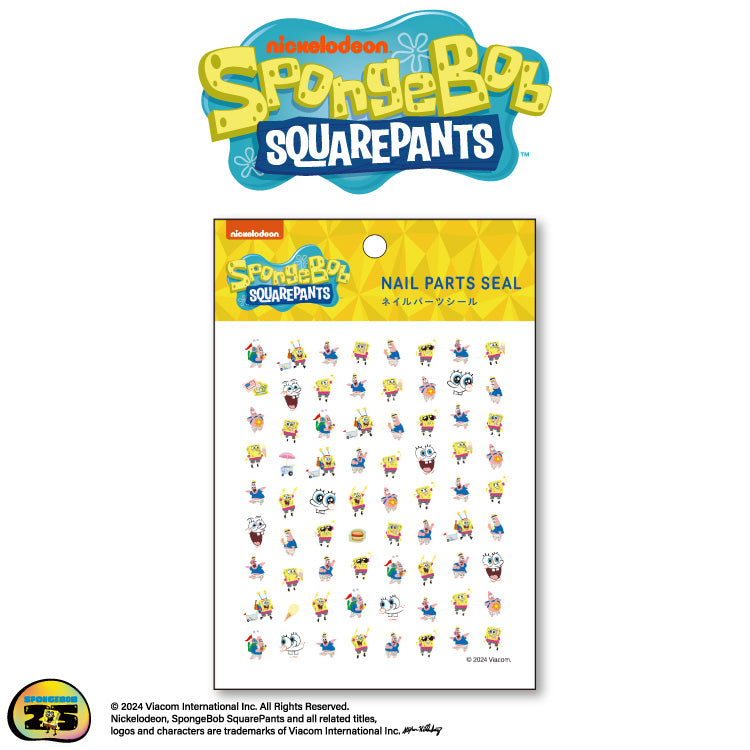 スポンジ・ボブ コラボ ネイルパーツシール