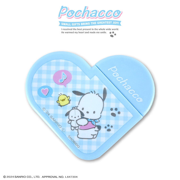 ポチャッコフレンズ コラボ ハート型ミラー&コーム