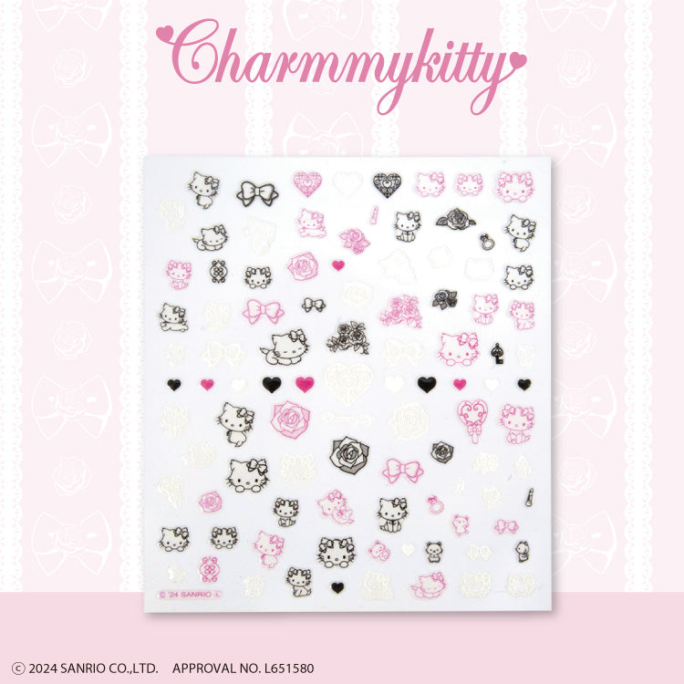 チャーミーキティ コラボ ネイルシール