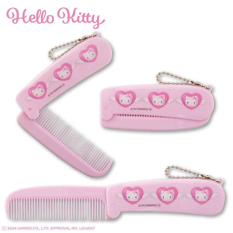 ハローキティ 夢みるエンジェルデザイン コラボ ミラー&コーム