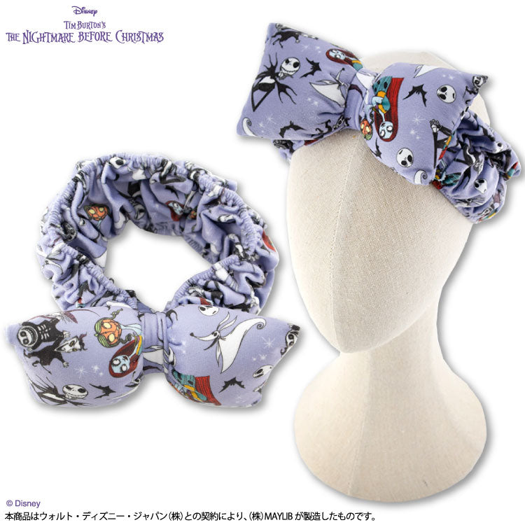 ナイトメアー・ビフォア・クリスマス リボンヘアバンド 2024
