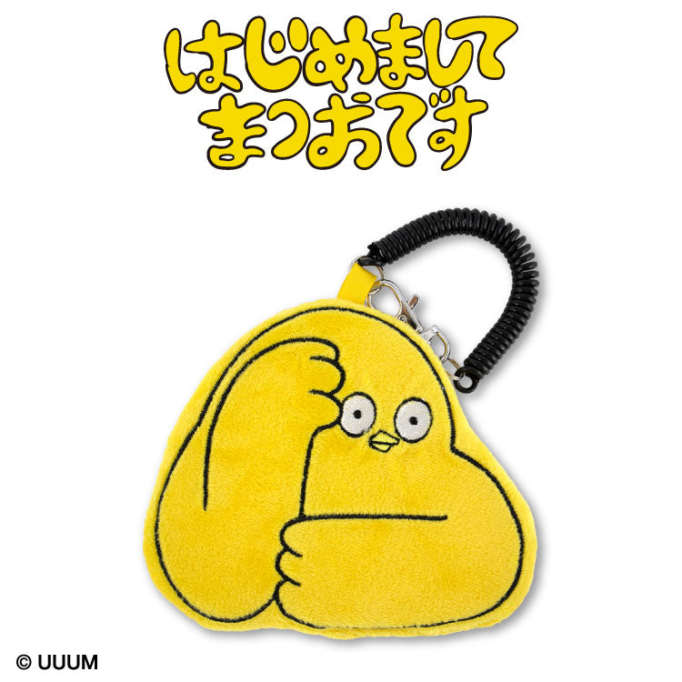 はじめまして松尾です コラボ ダイカットパスケース