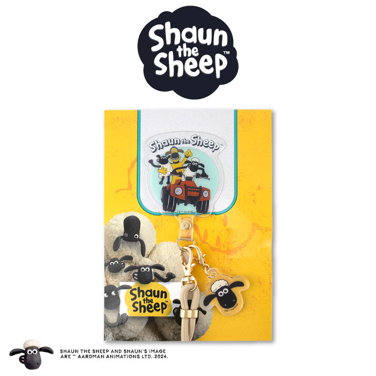 ひつじのショーン コラボ フォンタブ&ショルダーストラップ