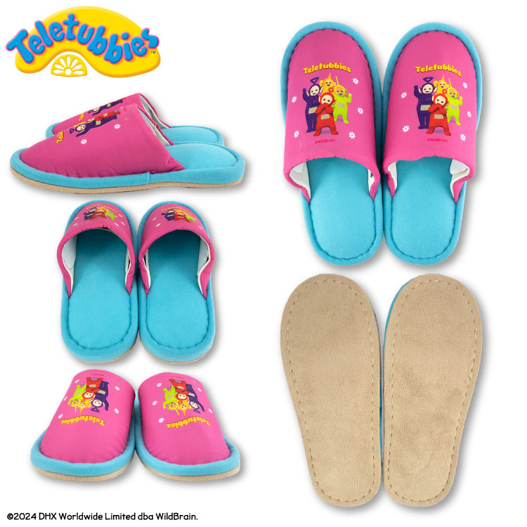 テレタビーズ コラボ ルームシューズ