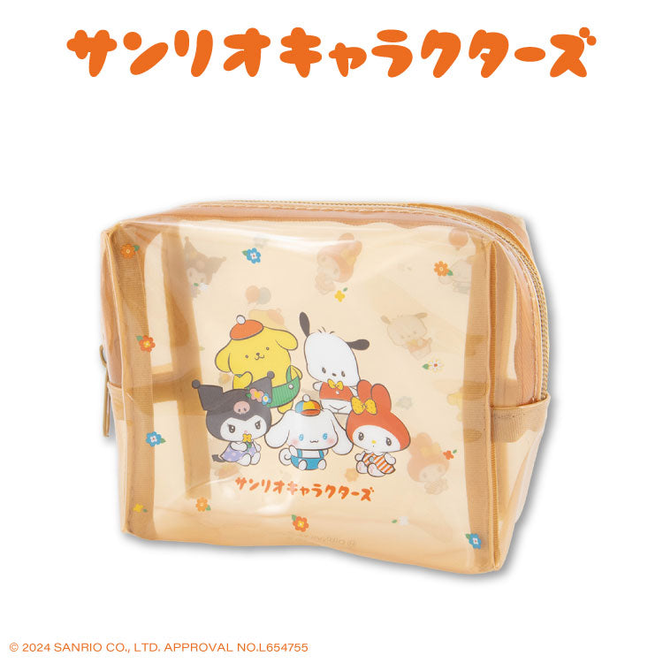 サンリオキャラクターズ コラボ サンリオレトロルーム 箱型ポーチ