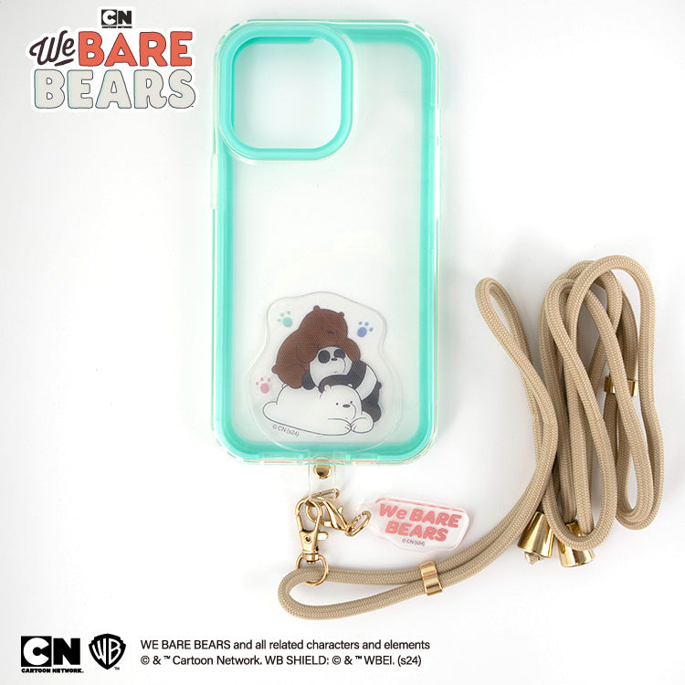 ぼくらベアベアーズ コラボ フォンタブ&ショルダーストラップ