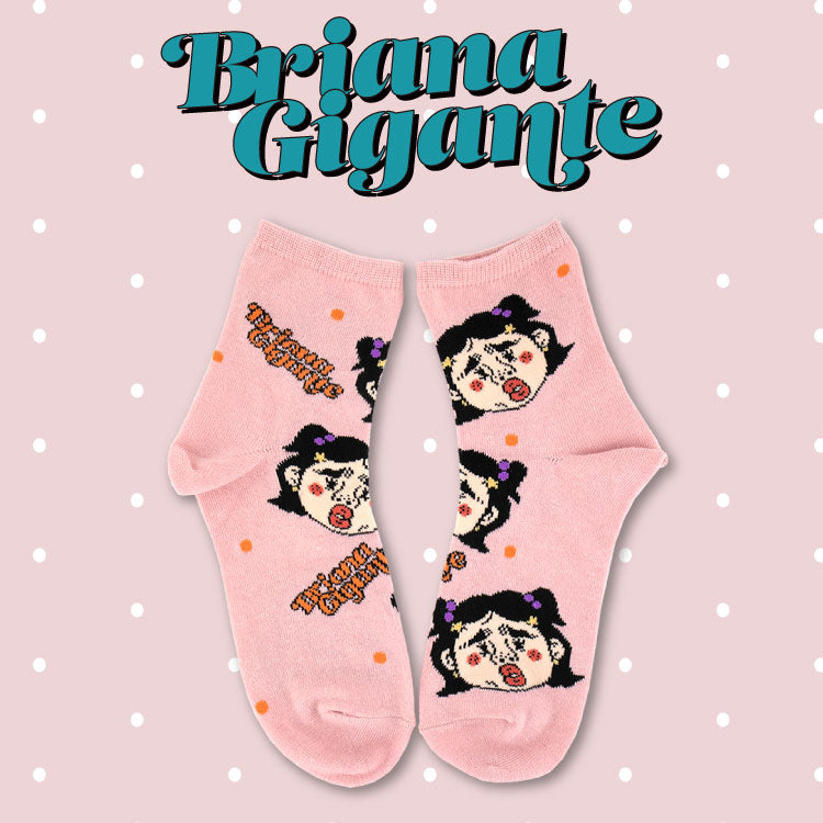 ブリアナ・ギガンテ コラボ クルーソックス
