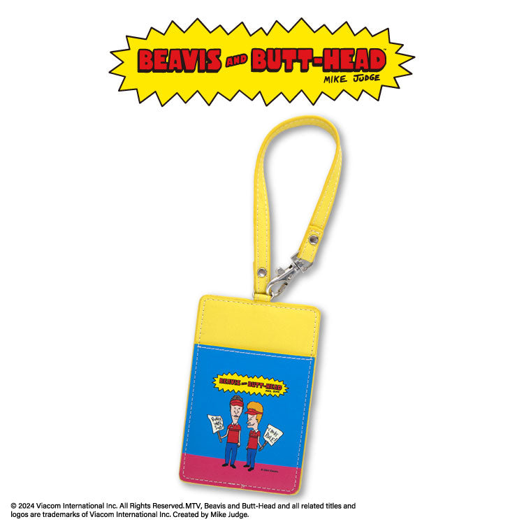 ビーバス&バットヘッド コラボ パスケース