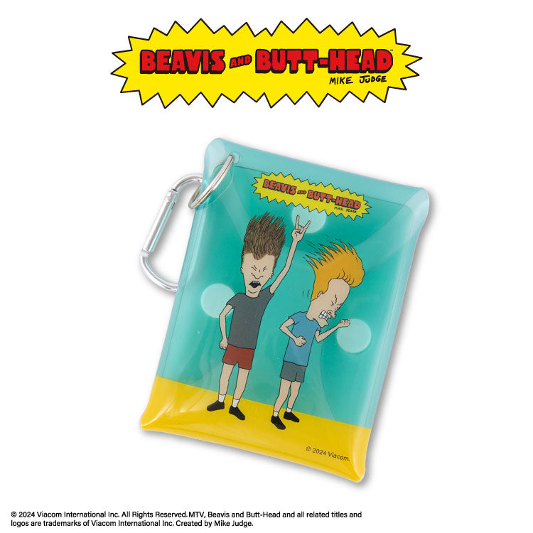 ビーバス&バットヘッド コラボ クリアマルチケース