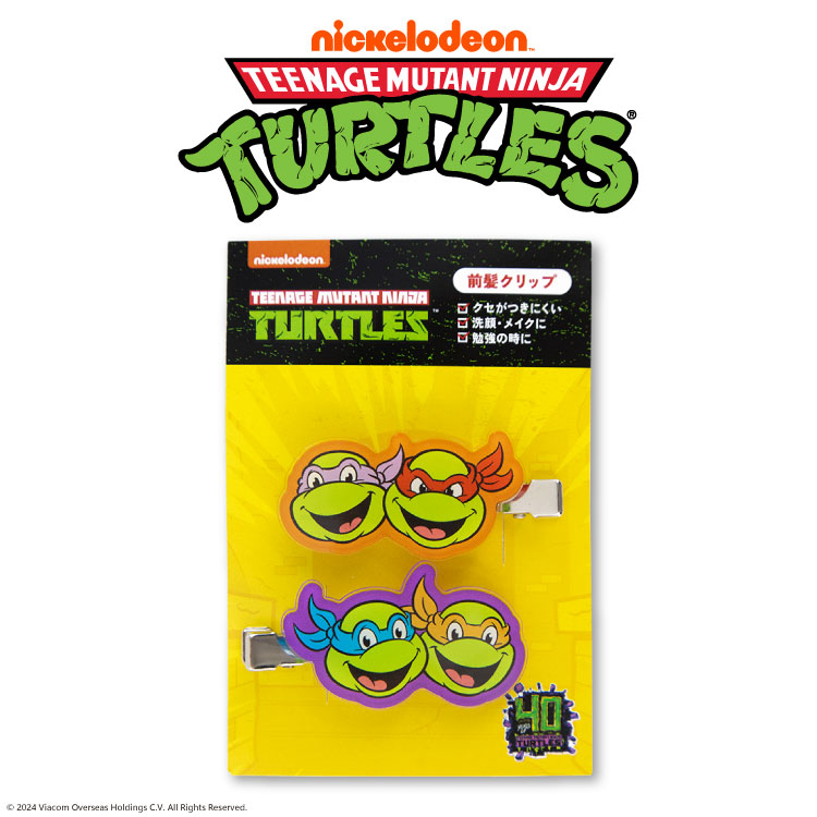 ティーンエイジ・ミュータント・ニンジャ・タートルズ コラボ アクリル前髪クリップ