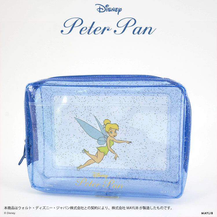 ピーター・パン クリア箱型ポーチ