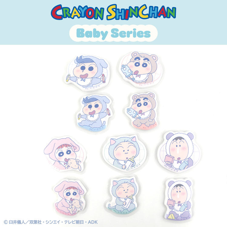 クレヨンしんちゃん コラボ ベイビーしんちゃん ぷっくりシール