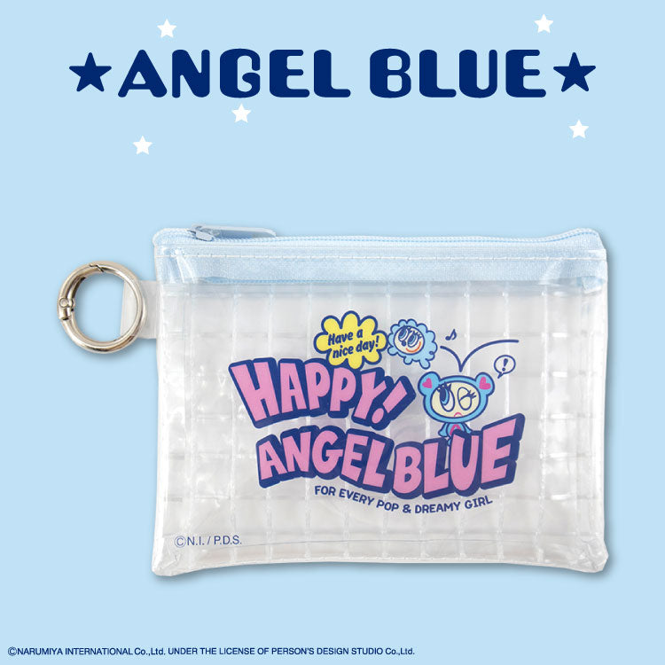 ANGEL BLUE コラボ クリアメッシュポーチ