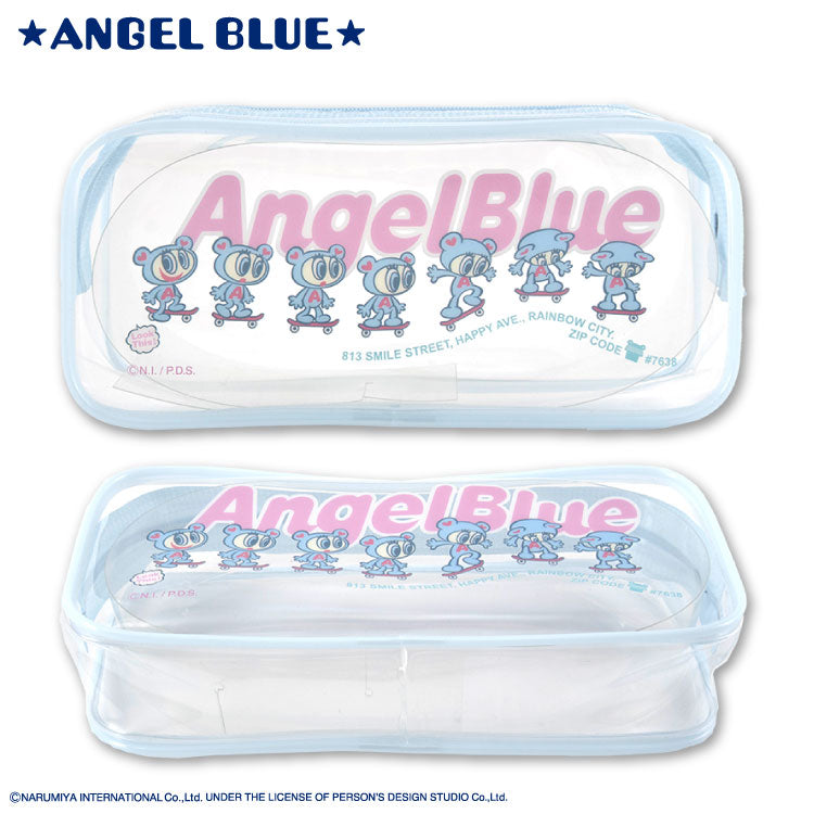 ANGEL BLUE コラボ クリアペンケース