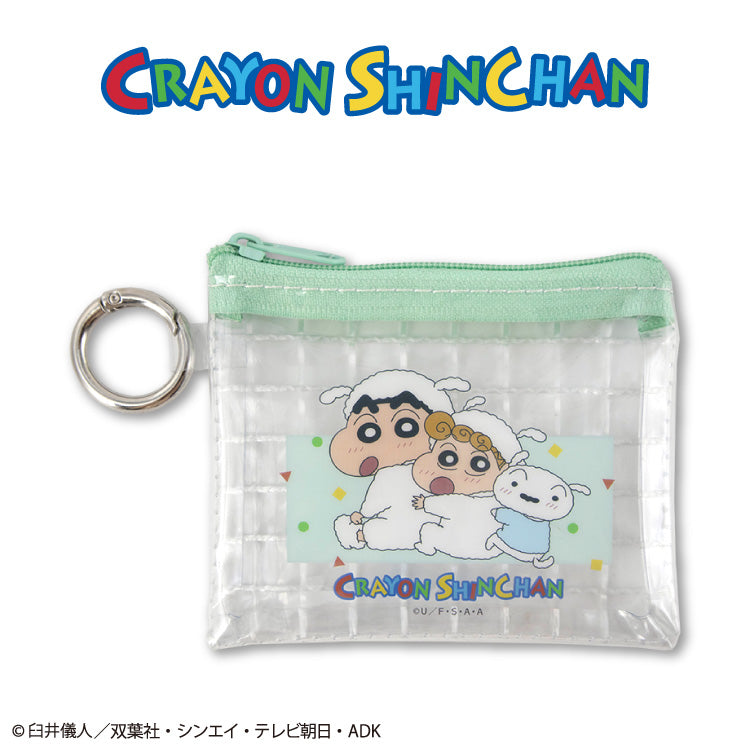 クレヨンしんちゃん コラボ クリアメッシュポーチ