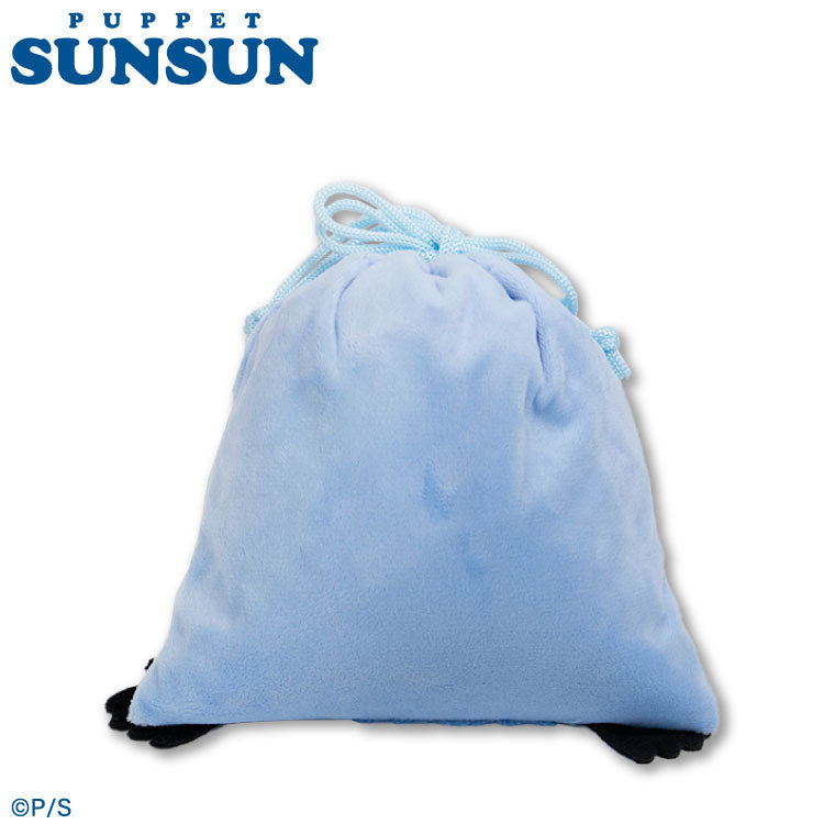 パペットスンスン コラボ ふわふわ巾着