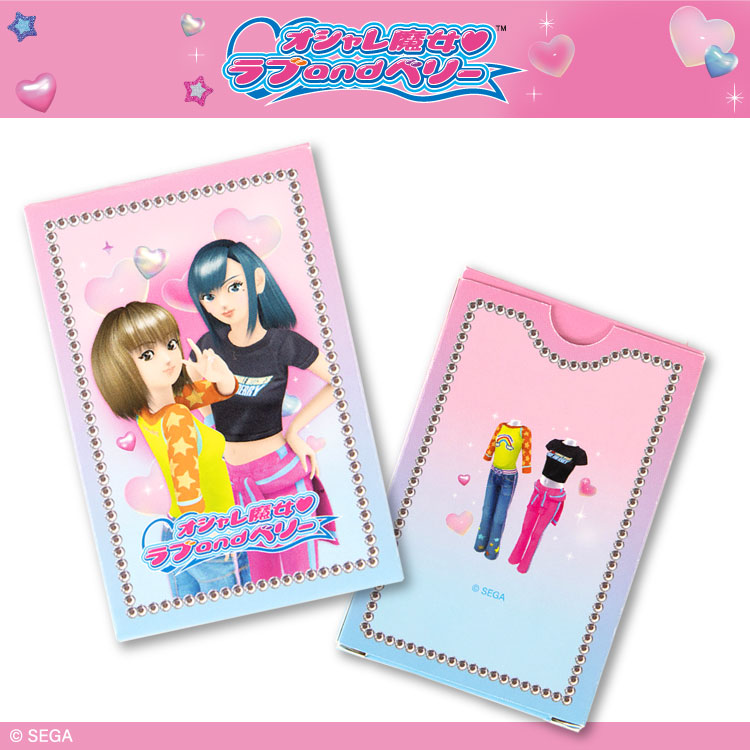 オシャレ魔女?ラブandベリー コラボ 箱入りメッセージメモカード