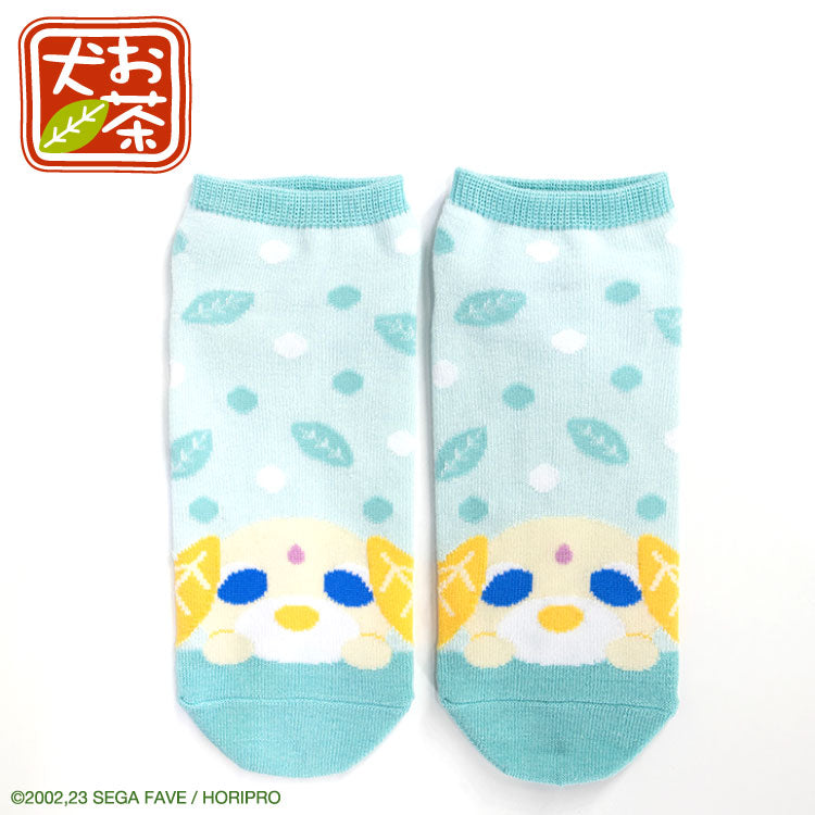 お茶犬 コラボ アンクルソックス