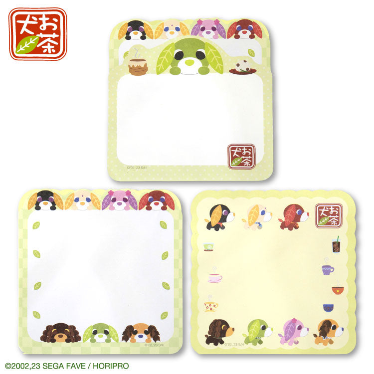 お茶犬 コラボ ダイカットメモ