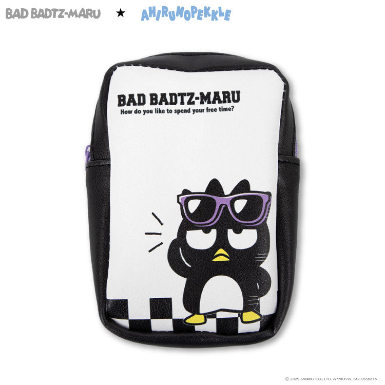 バッドばつ丸&あひるのペックル コラボ リップポーチ