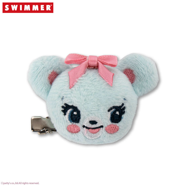 SWIMMER コラボ ぬいぐるみ前髪クリップ