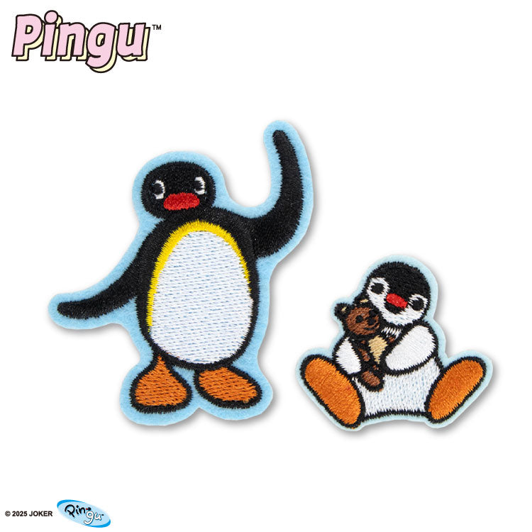 ピングー コラボ アイロンワッペン