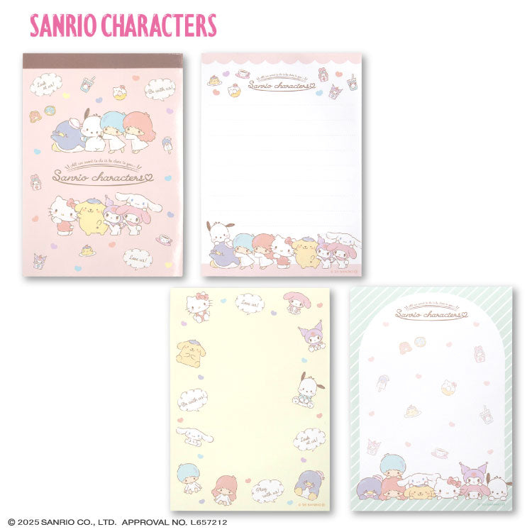 サンリオキャラクターズ コラボ A6メモ帳