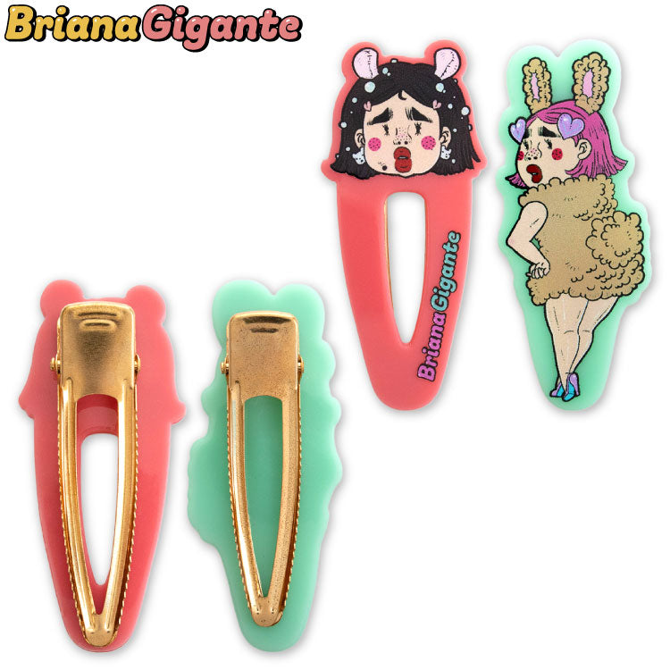 ブリアナ・ギガンテ コラボ ヘアクリップ2P
