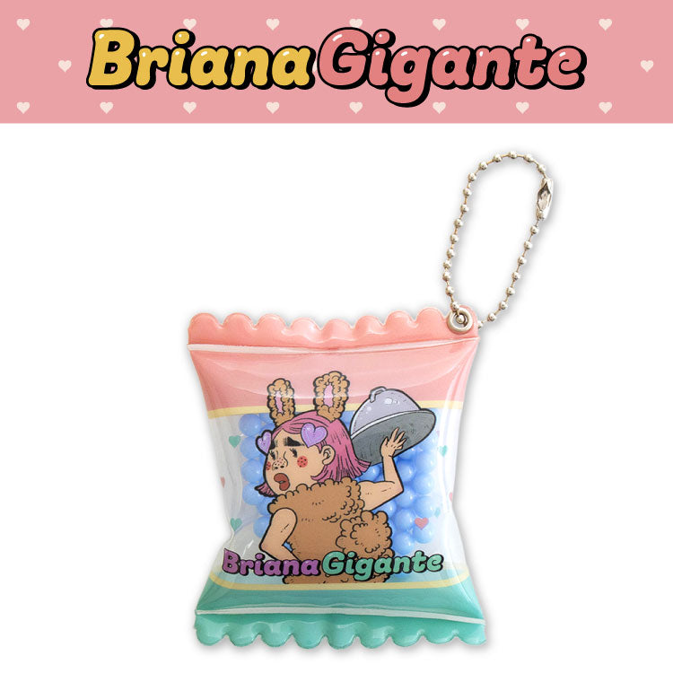 ブリアナ・ギガンテ コラボ パッケージ型キーホルダー