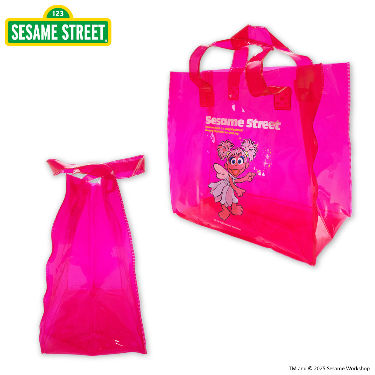 セサミストリート コラボ クリアトート