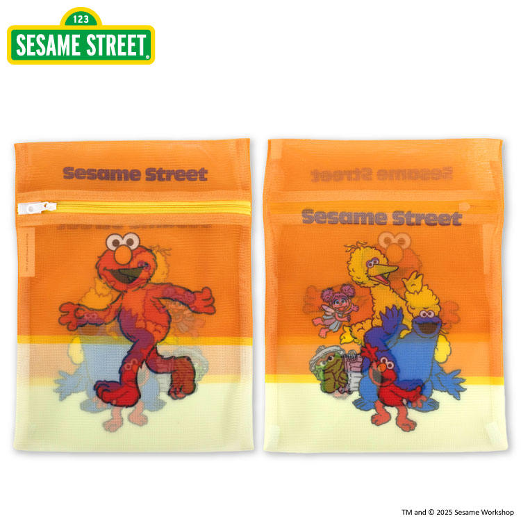セサミストリート コラボ 洗濯ネット2P