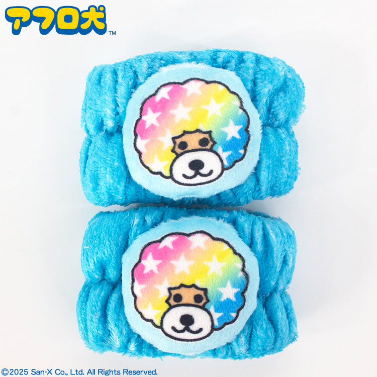 アフロ犬 コラボ 洗顔リストバンド2P