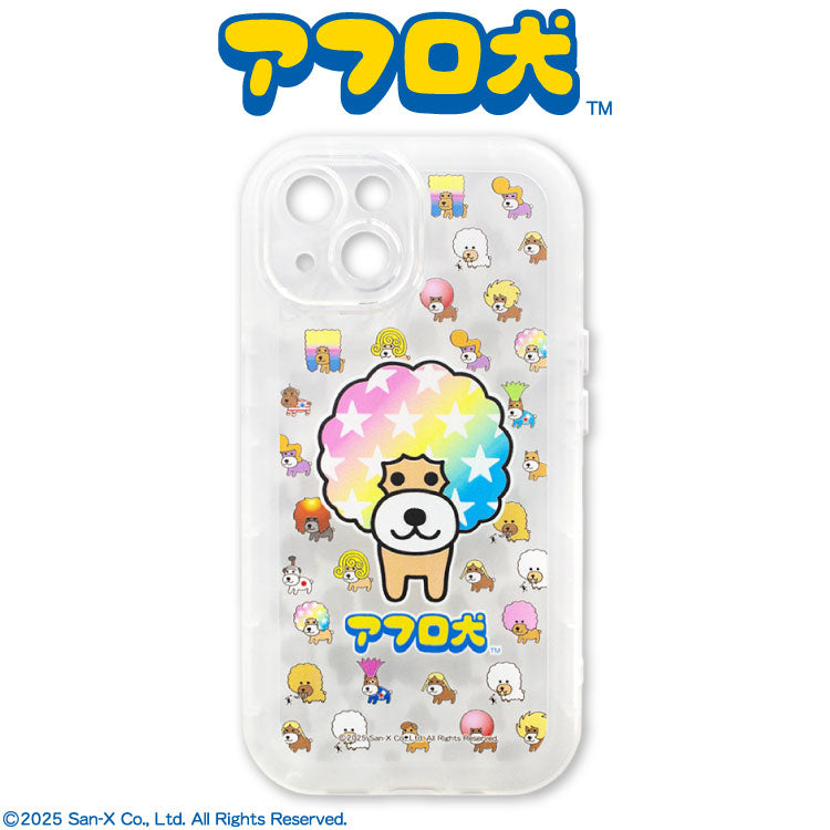 アフロ犬 コラボ iPhone13/14対応ケース