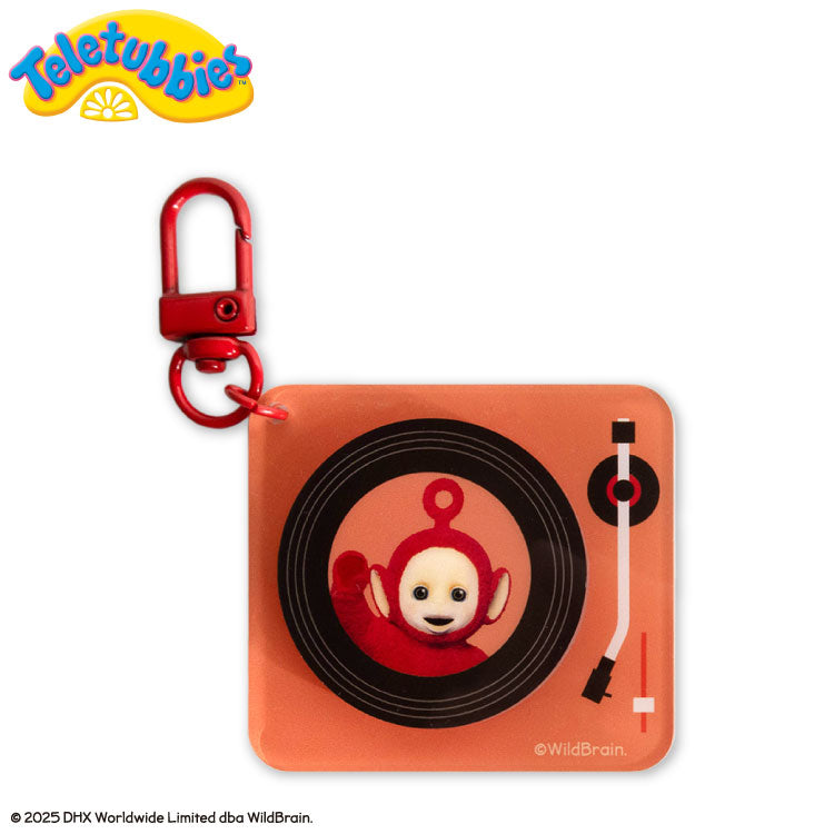 テレタビーズ コラボ レコード風アクリルキーホルダー