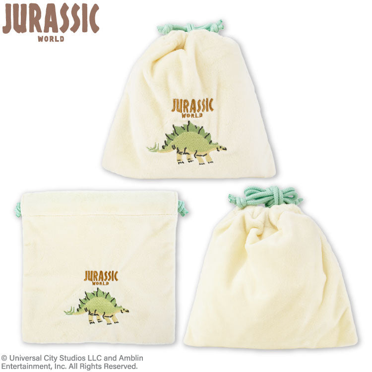 ジュラシックワールド コラボ ふわふわ巾着