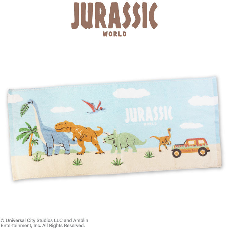 ジュラシックワールド コラボ フェイスタオル