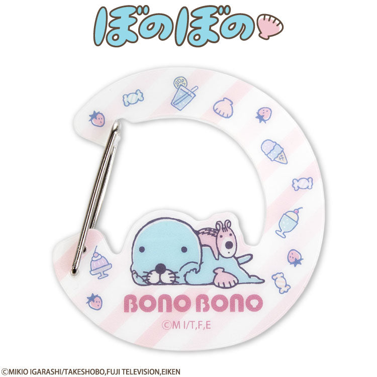 ぼのぼの コラボ アクリルカラビナ