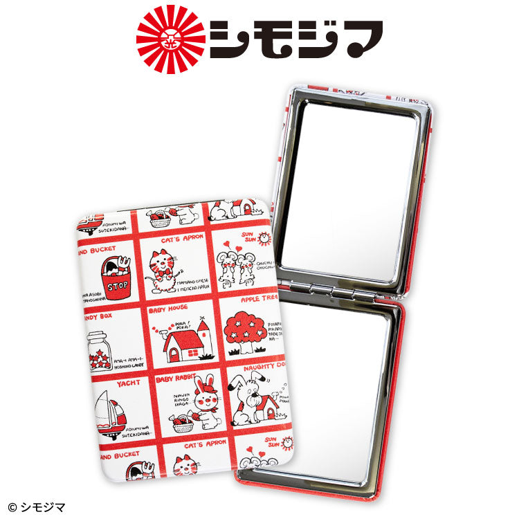 シモジマ コラボ コンパクトミラー