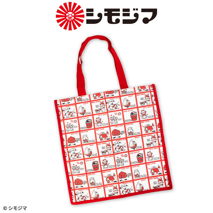 シモジマ コラボ フラットトートバッグ