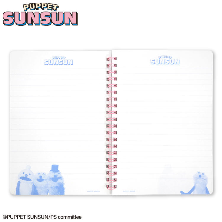 パペットスンスン コラボ B6リングノート