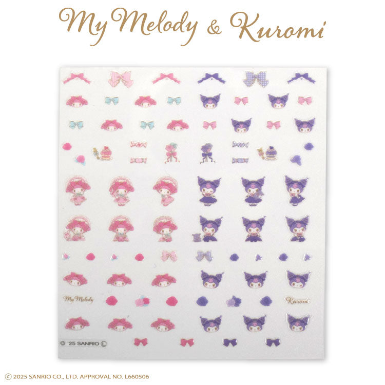 ロリータメロクロ コラボ ネイルパーツシール