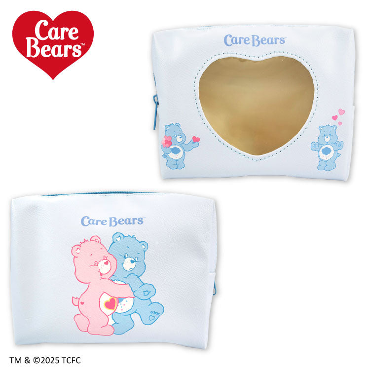 ケアベア コラボ 窓付きポーチ