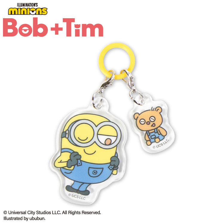 MINIONS Bob+Tim コラボ めじるしチャーム