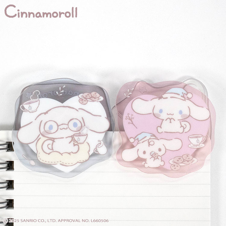 のんびりシナモロール コラボ アクリルクリップ2P 第二弾