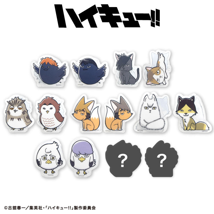 ハイキュー!! コラボ ランダムアクリルクリップ – サンキューマート