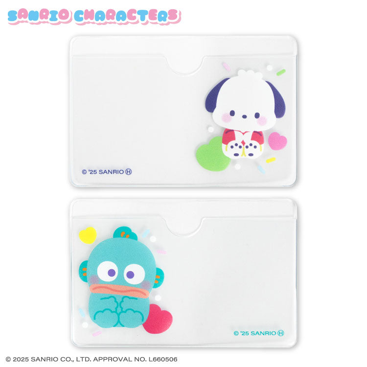 【予約販売】サンリオキャラクターズ ぷにきゅきゅデザイン 顔隠し学生証ケース2P